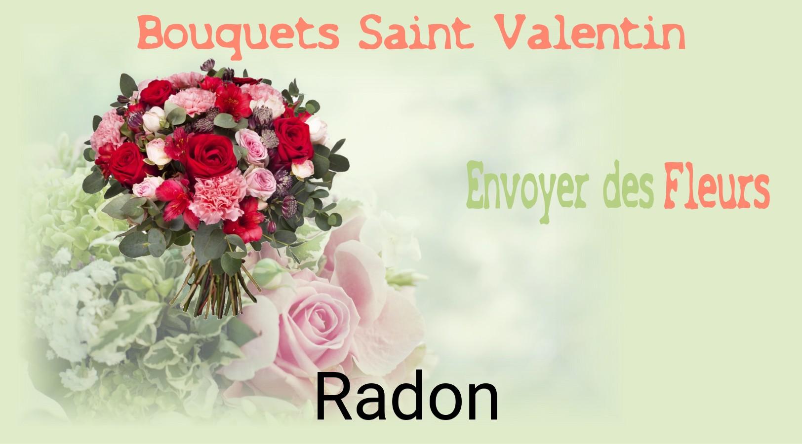 Roses de Saint-Valentin livrées à Radon